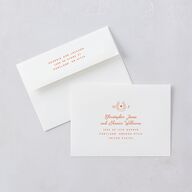 Western I Do BBQ Engagement Party Invitations Soft Peach Signature Blank Standard