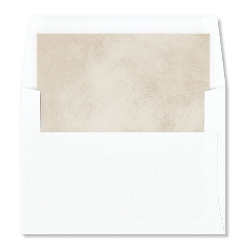 Simple Pampas Envelope Liners Pure White Standard