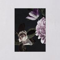 Modern Rose Wedding Enclosure Cards Plum Signature Standard