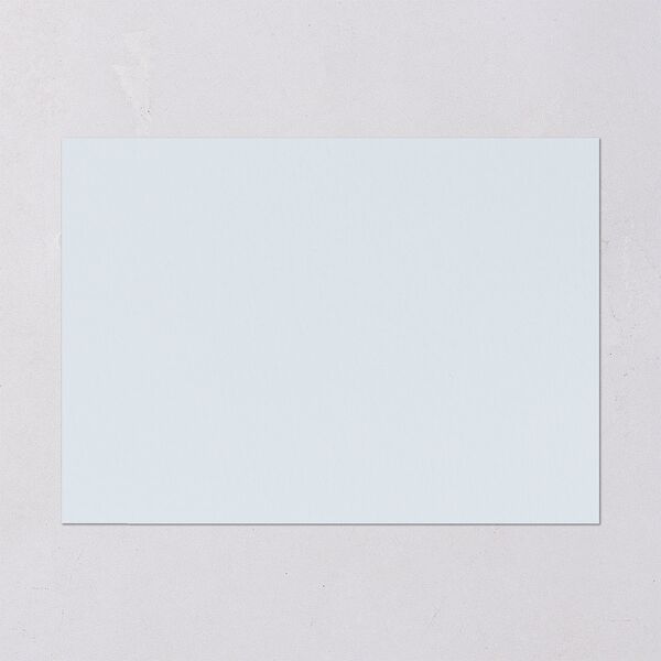 Elegant Hydrangea Save The Date Cards Dusty Blue Signature smooth Blank No Standard