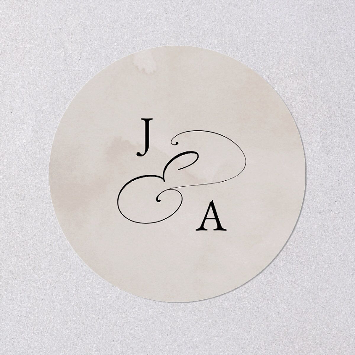 Romantic Roses Wedding Stickers — view 1