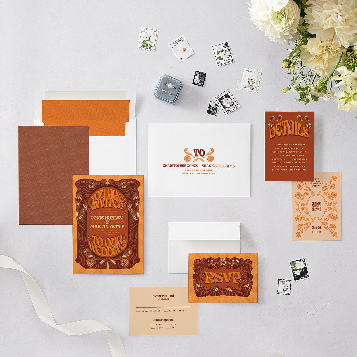 Wedstock Wedding Invitations — view 5