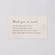 Calla Lily Nouveau Favor Gift Tags Champagne Signature
