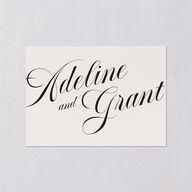 Old Money Wedding Response Cards Champagne Signature Standard