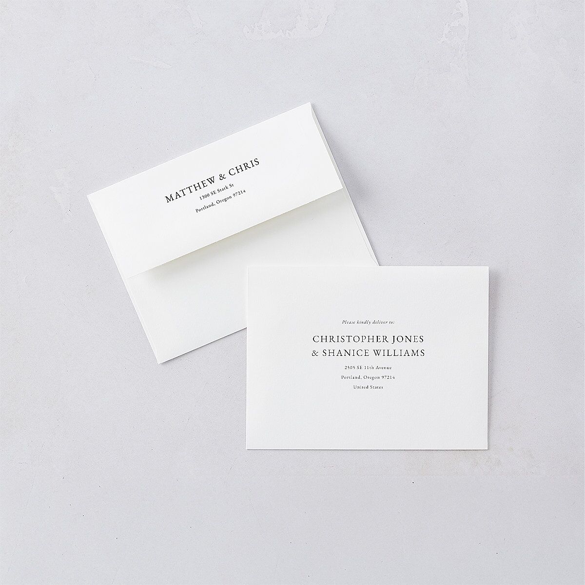 Classically Stated Thank You Cards Pure White Gold