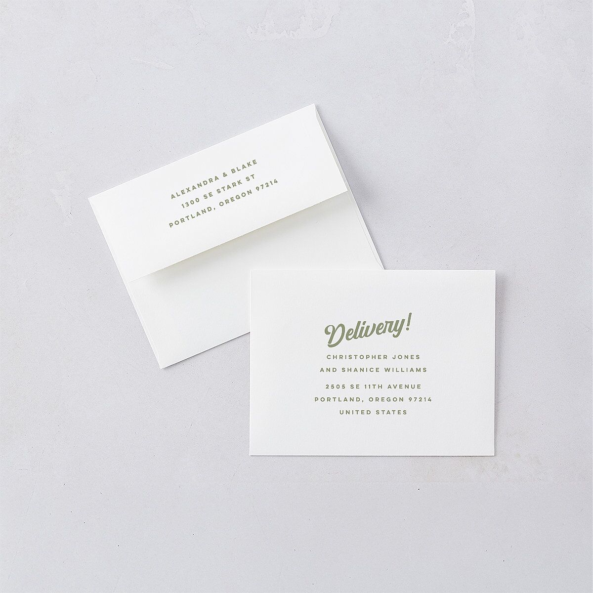 Future Newlyweds Save The Date Magnets Moss Magnet Paper