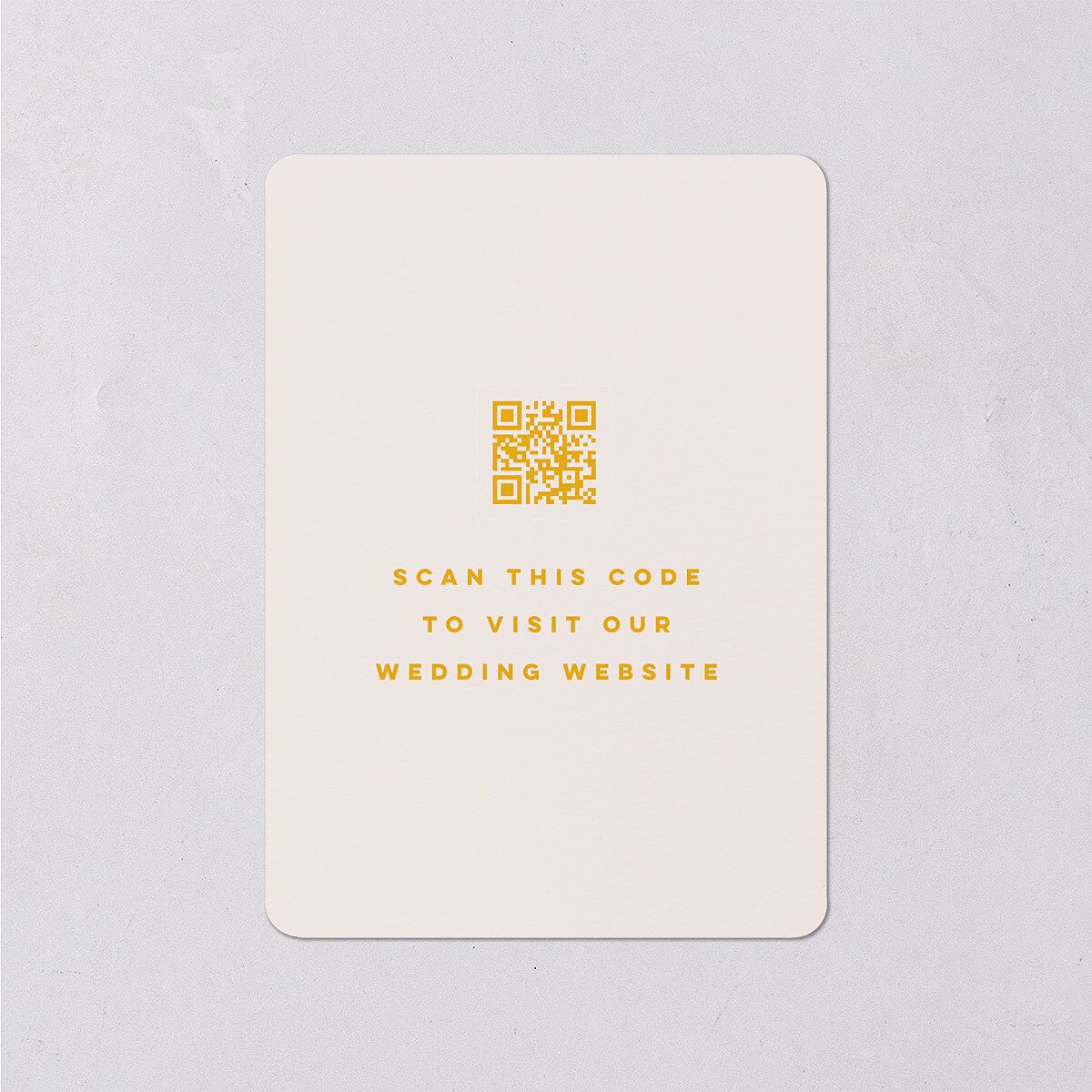 Retro Sunburst Wedding Enclosure Cards Pumpkin Signature