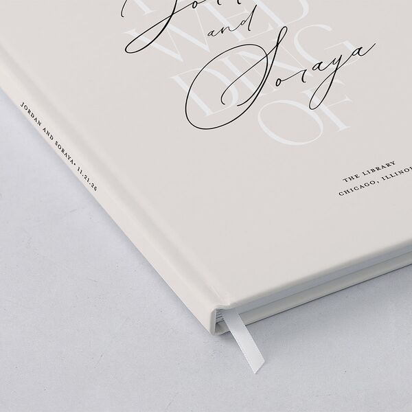 Overlay Guest Books Champagne