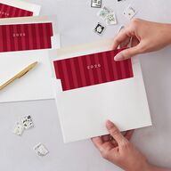 Instant Film Christmas Confetti Envelope Liners Ivory Standard