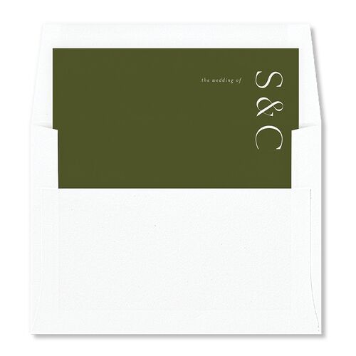 Timeless Elegance Standard Envelope Liners Dark Camo Standard