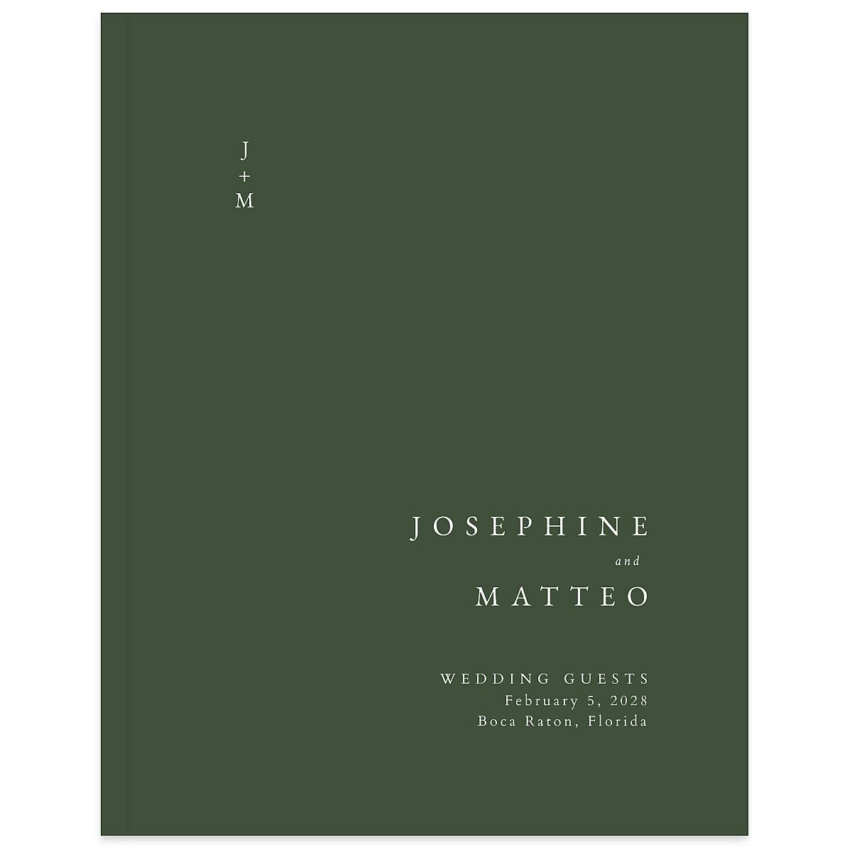Double Frame Wedding Guest Book