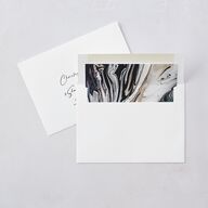 Simply Striking Wedding Invitations Midnight Signature Blank No Standard