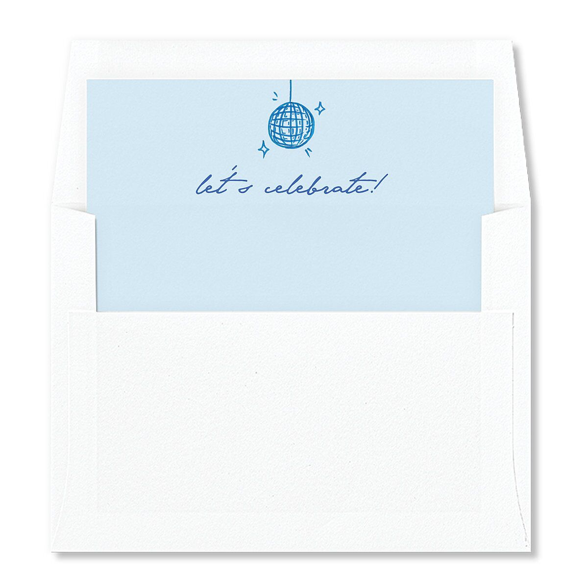 Hand Drawn Cake Envelope Liners