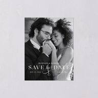 Antique Scallop Frame Save the Date Petite Cards Linen Signature smooth Blank No Standard