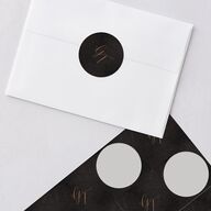 Dark Vintage Fantasy Wedding Stickers Midnight Sticker