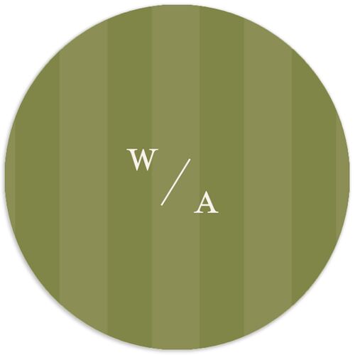 Botanical Citrus Garden Wedding Stickers Rose Gold Circle