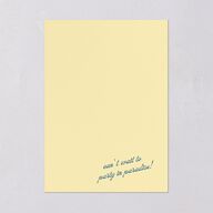Cabana Stripes Rehearsal Dinner Invitations Lemon Signature Blank Standard