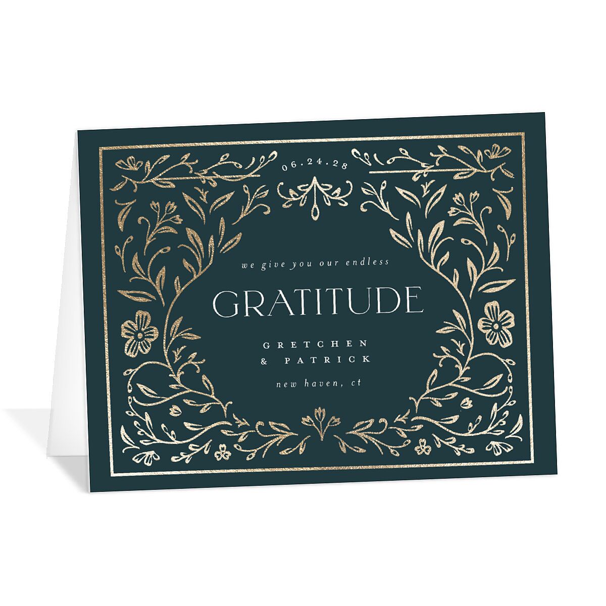 Storybook Filigree Thank You Cards