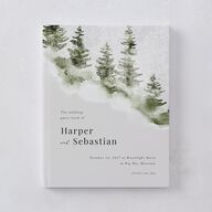 Snowy Mountainside Guest Books Thyme