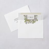 Timeless Wildflowers Standard Envelope Liners Pear Standard