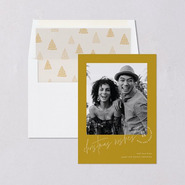 Christmas Wishes Holiday Cards Marigold Signature