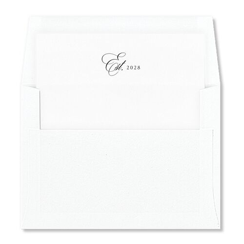 Lasting Frame Envelope Liners Pure White Standard