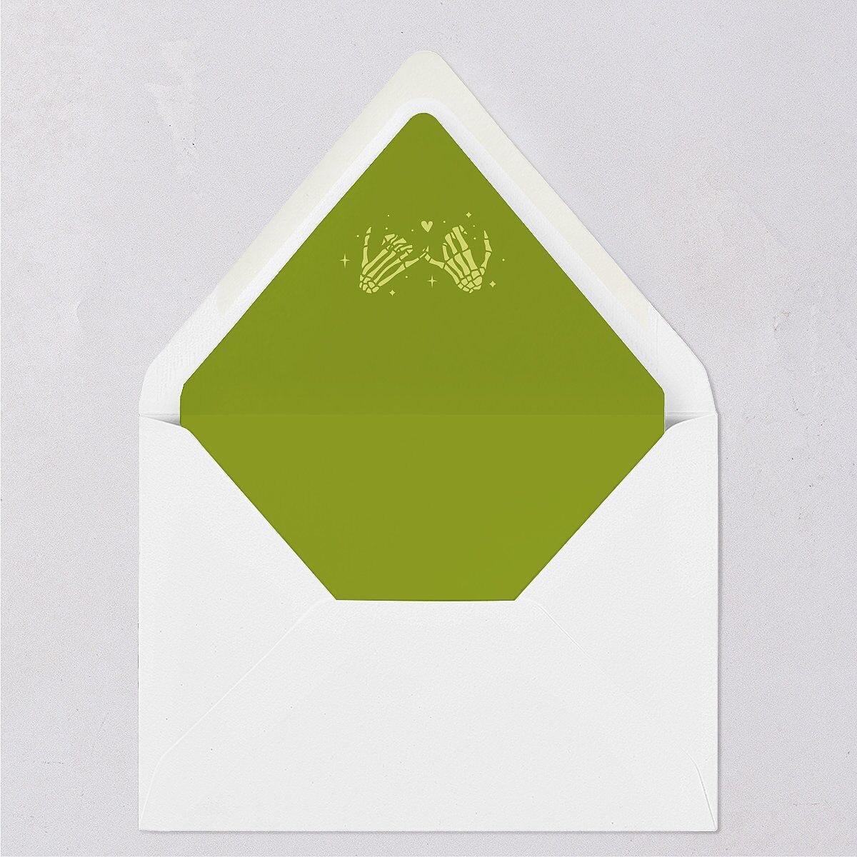 Til Death Do We Disco Euro Envelope Liners Pear Luxe