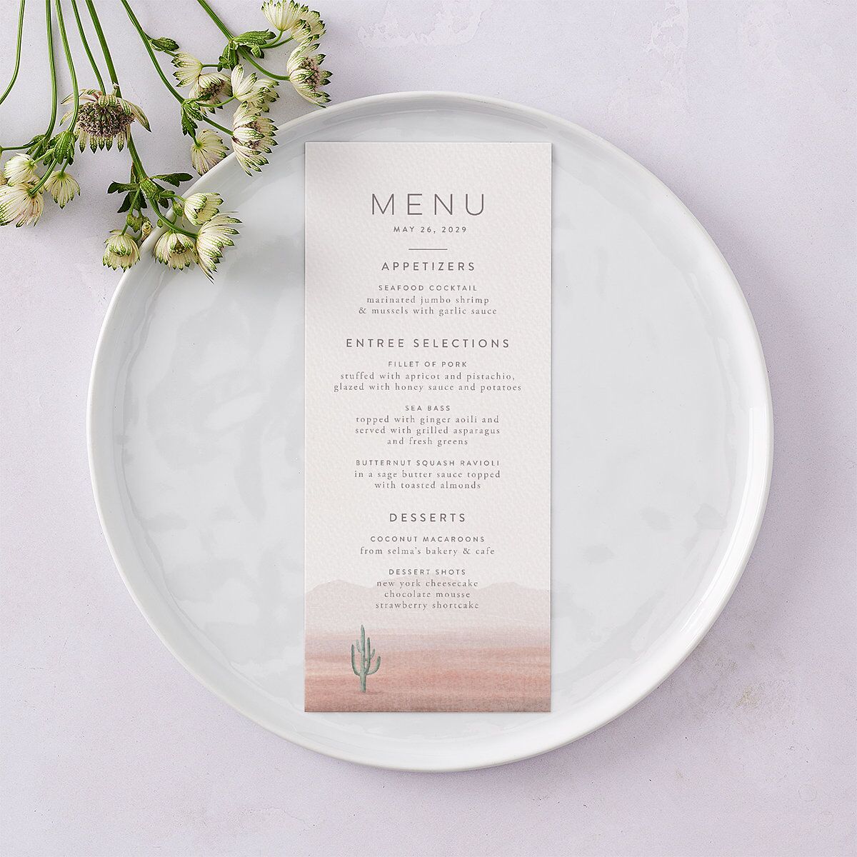 Painted Desert Menus — view 3