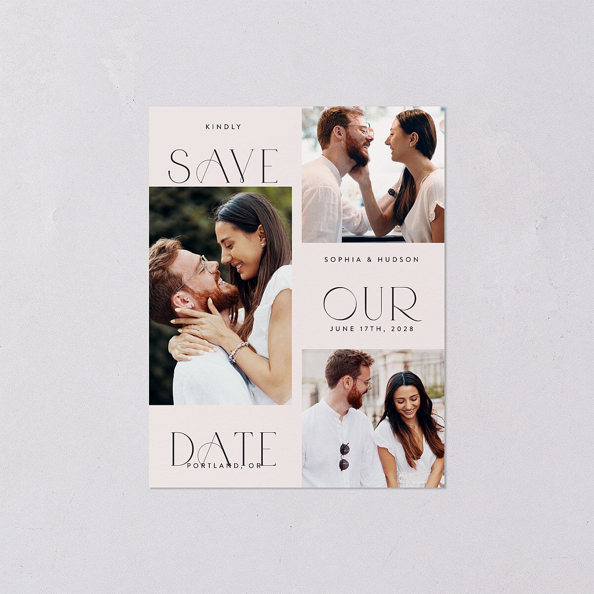 Beloved Union Save the Date Petite Cards — view 2