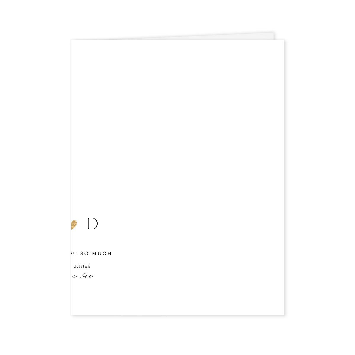 Dainty Heart Thank You Cards