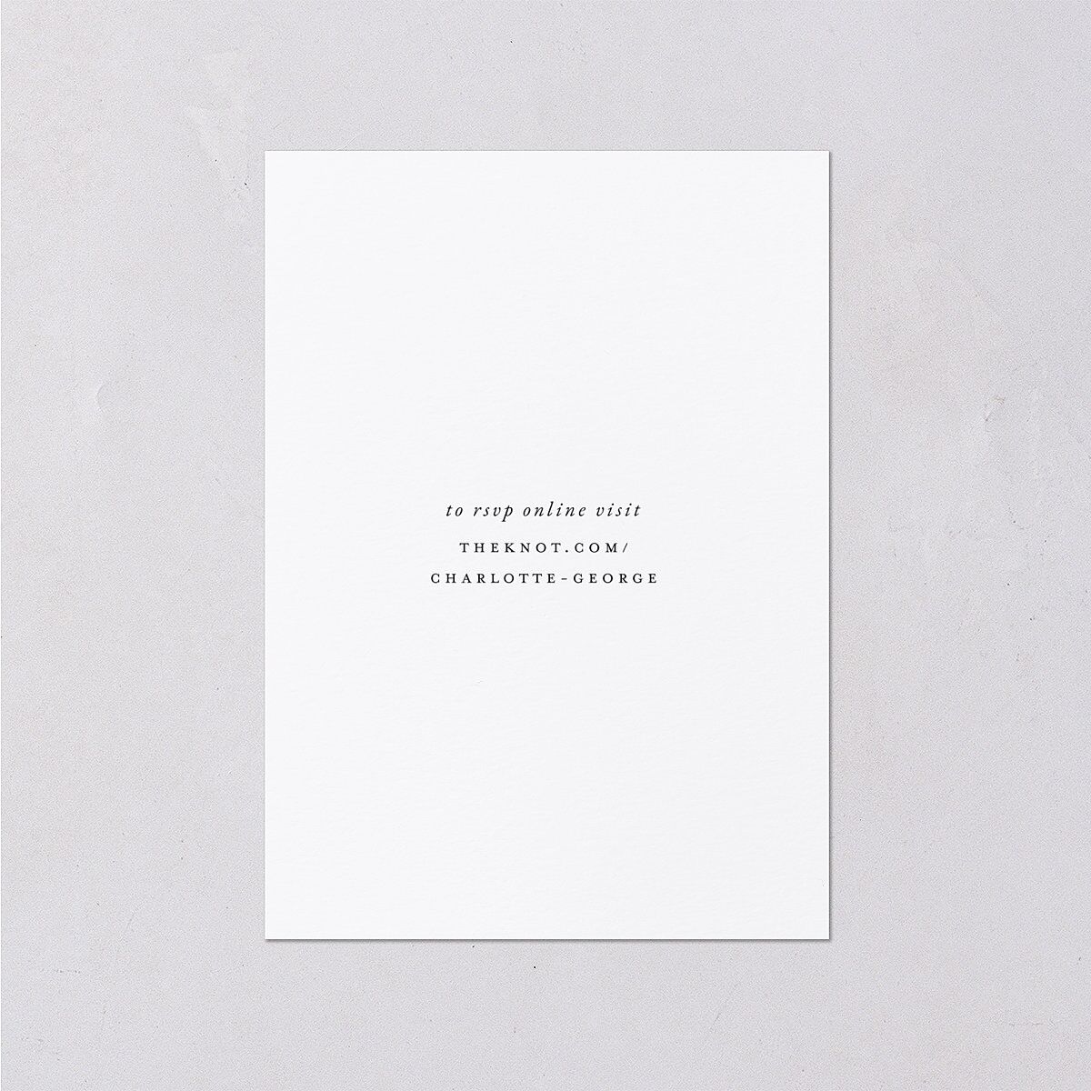 Rose Garden Crest Wedding Response Cards by Bridgerton — view 2