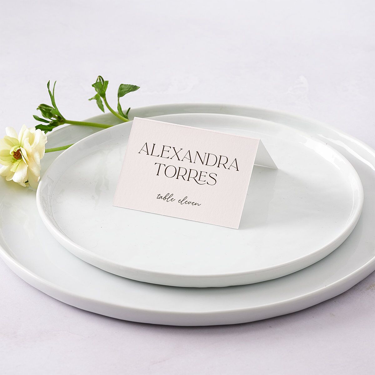 Tropical Oval Place Cards — view 1