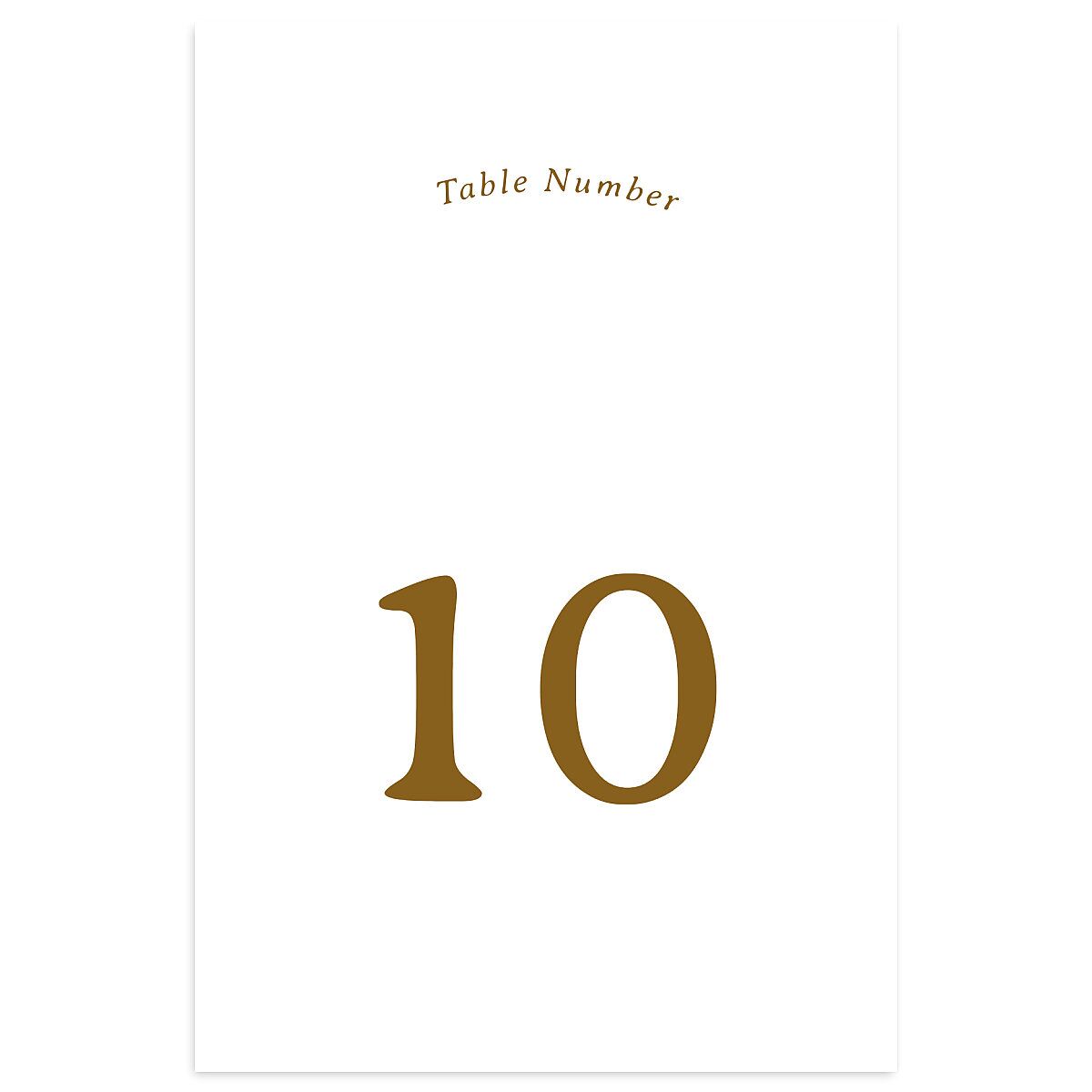Vintage Toile Foil Table Numbers