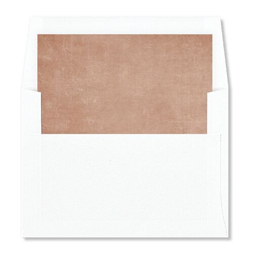 Leafy Ampersand Standard Envelope Liners Saddle Standard