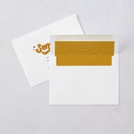 Disco Love Wedding Invitations Red Clay Signature Blank No Standard