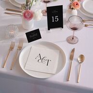Classic Capture Luncheon Napkins Midnight Napkin Uncoined