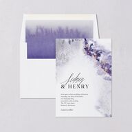Painted Ethereal Standard Envelope Liners Standard Jewel Purple Liner