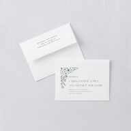Ornate Threshold Thank You Cards Moody Blue