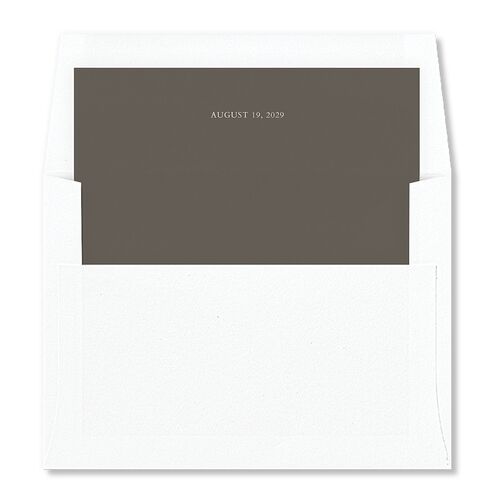 Black Border Envelope Liners Midnight Standard