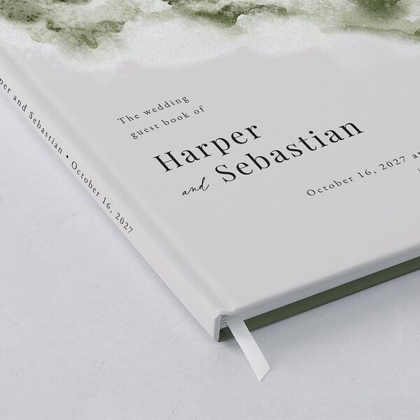 Snowy Mountainside Guest Books Thyme