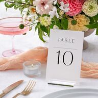 Surround Table Numbers Mist Signature