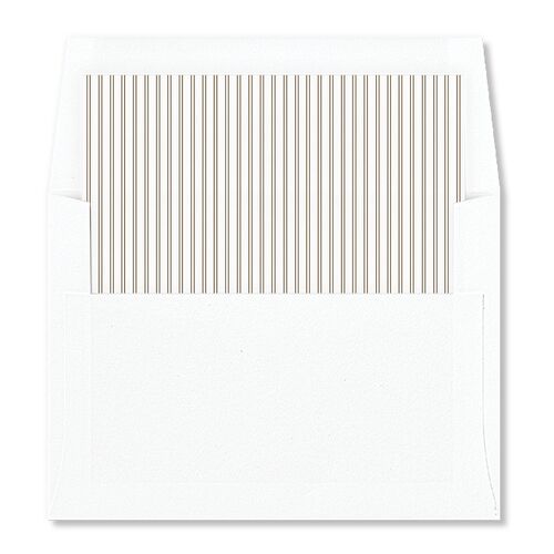 Vintage Florals Envelope Liners Sepia Standard
