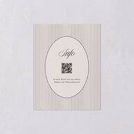 Elegant Oval Monogram Save the Date Petite Cards Sand Signature smooth Blank No Standard