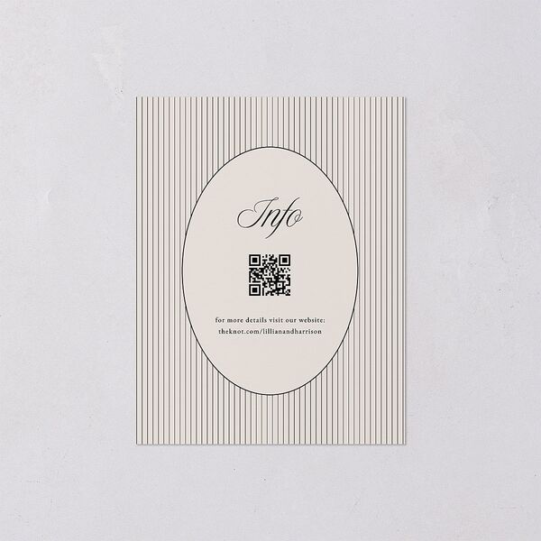 Elegant Oval Monogram Save the Date Petite Cards Sand Signature smooth Blank No Standard