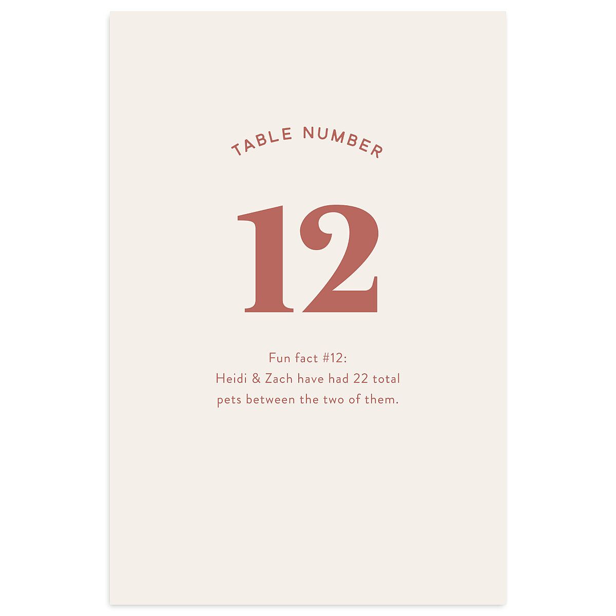 Custom Pet Portrait Table Numbers