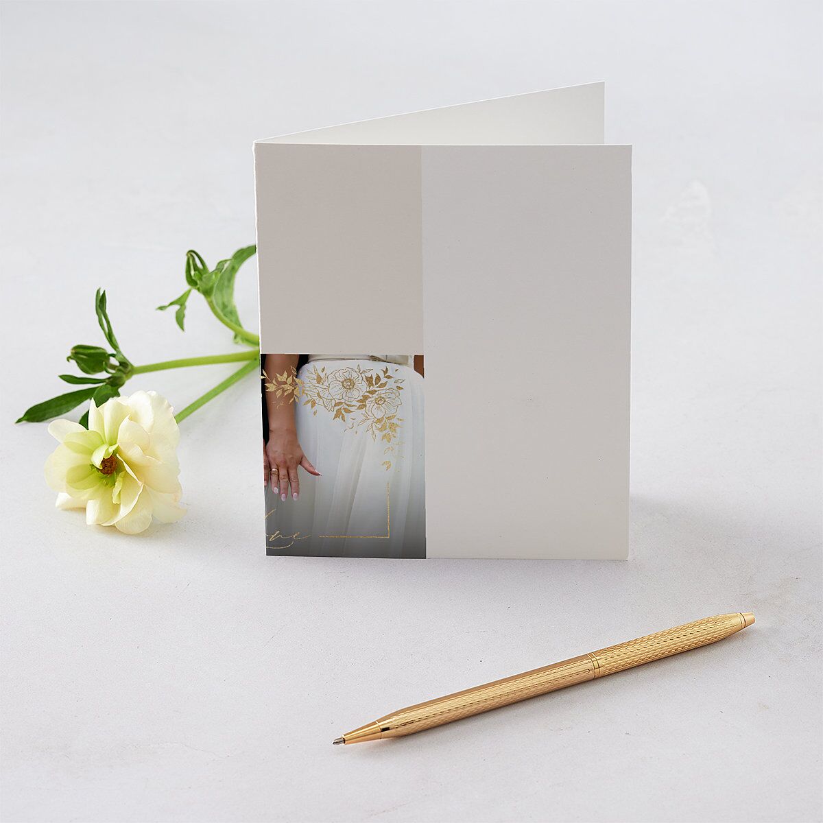 Baroque Garden Thank You Cards — view 1
