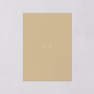 Boston Skyline Wedding Response Cards Champagne Signature Standard