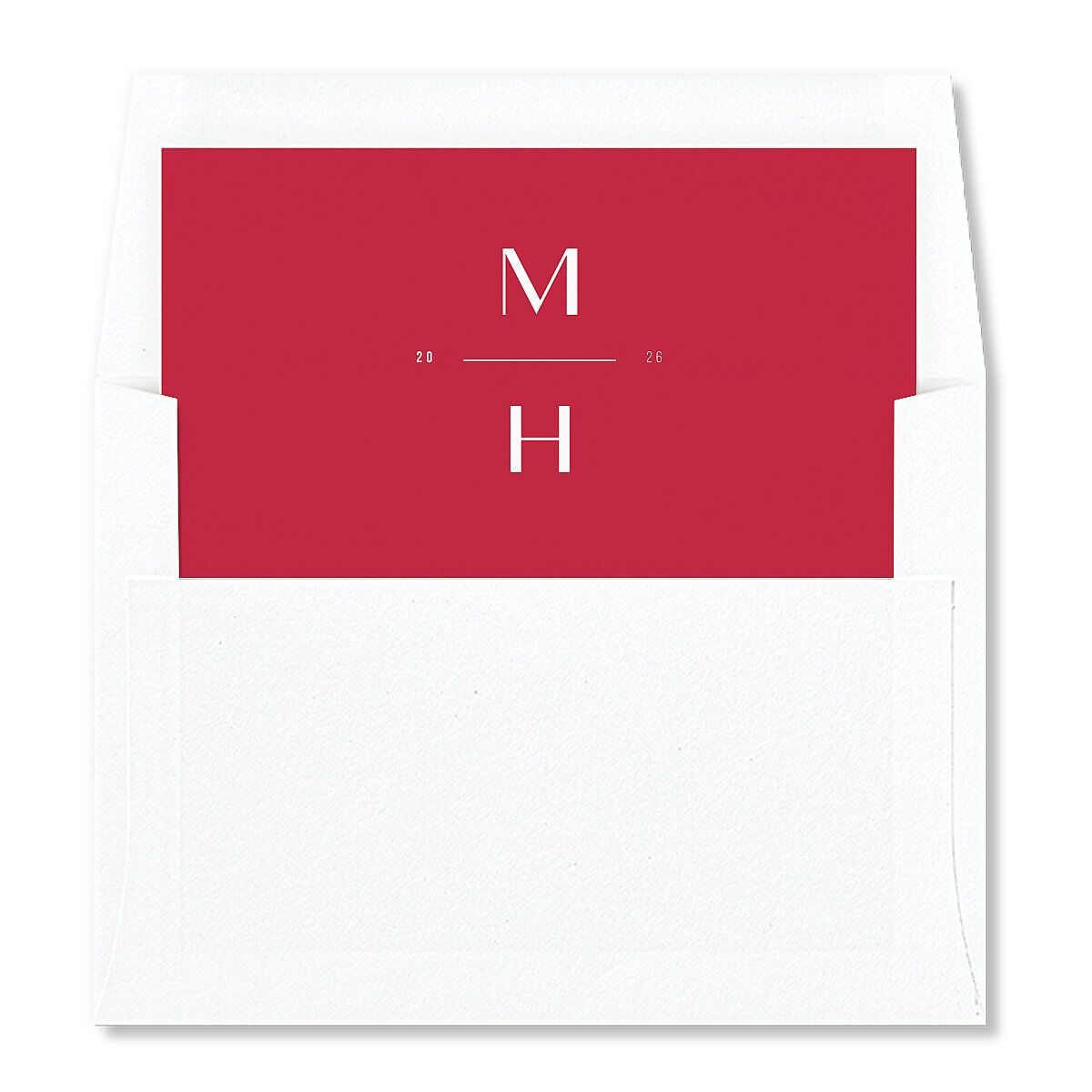 Bookend Greeting Envelope Liners
