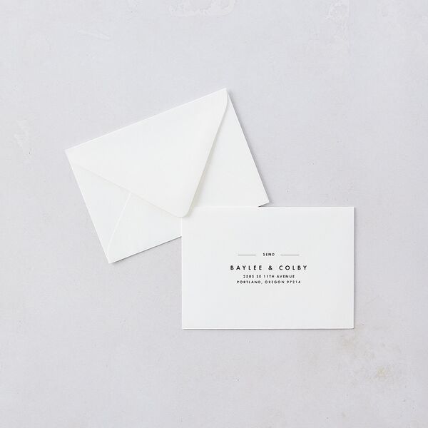 Moody Romantic Lace Floral Response Card Euro Envelopes Red Clay White Return Address Luxe