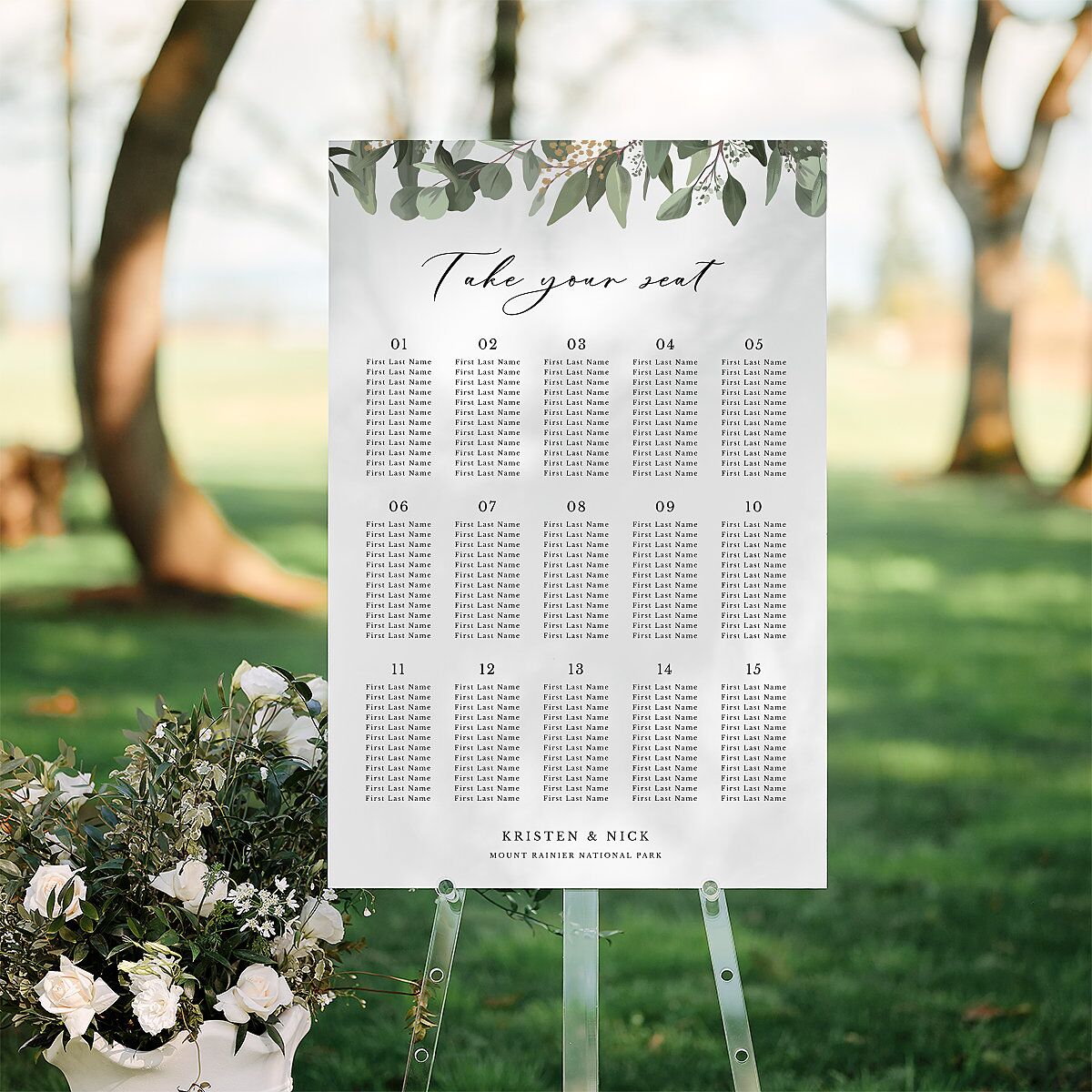 Eucalyptus Frame Standard Seating Chart Large Pure White Standard Indoor Foam Core L Seating
